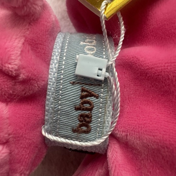 Baby Zoobies Hada the Hippo Plush Toy Pillow Blanket 3-in-1 Pink New Tags. - Picture 2 of 8